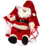 Christmas Santa Claus Snowman Parachute Pendant Xmas Tree Hanging Ornaments